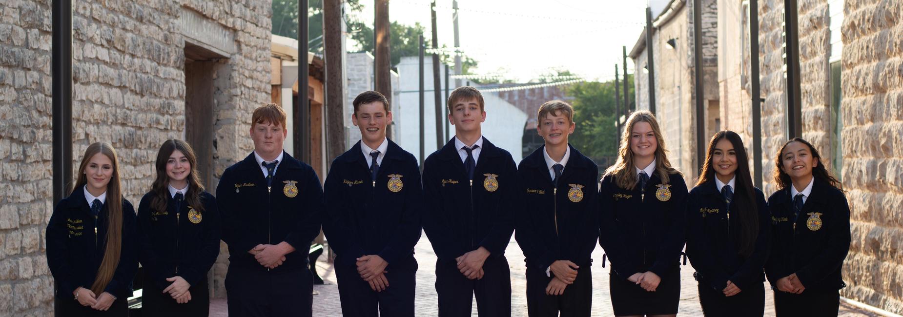 Hico FFA members