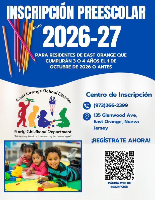 Preschool Registration 2026-2027