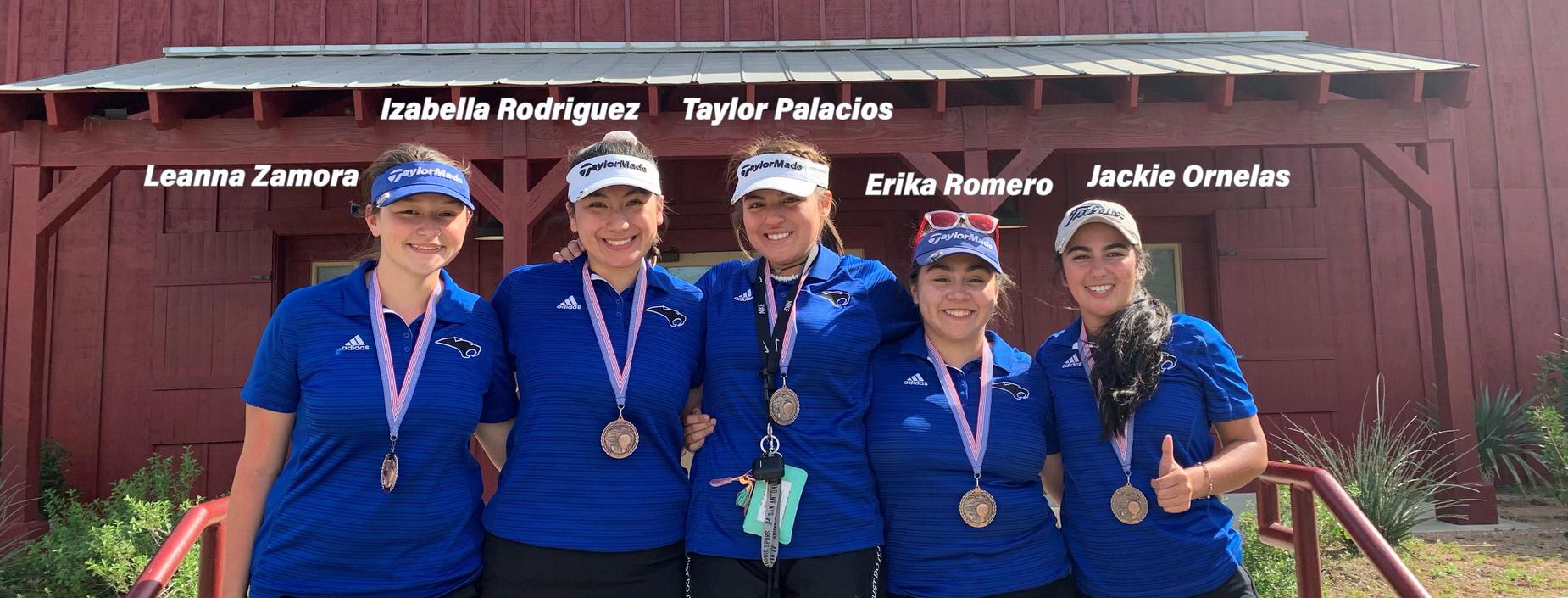 Golf Varsity Girls 3rd Place Region IV 6A Pre-Regional