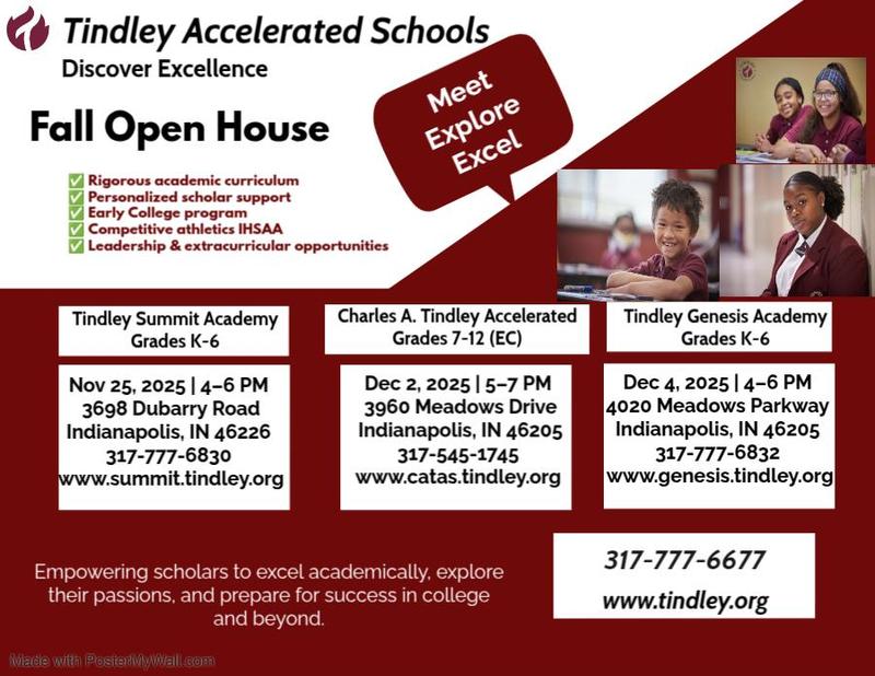 Tindley Open house