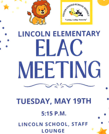 ELAC Meeting- 5/19/2026 (English and Spanish) Featured Photo