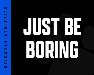 Blog Post: Champions Are Boring and Predictable