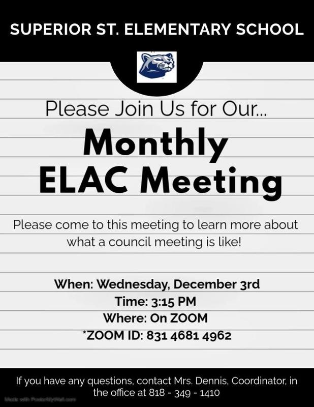 ELAC meeting