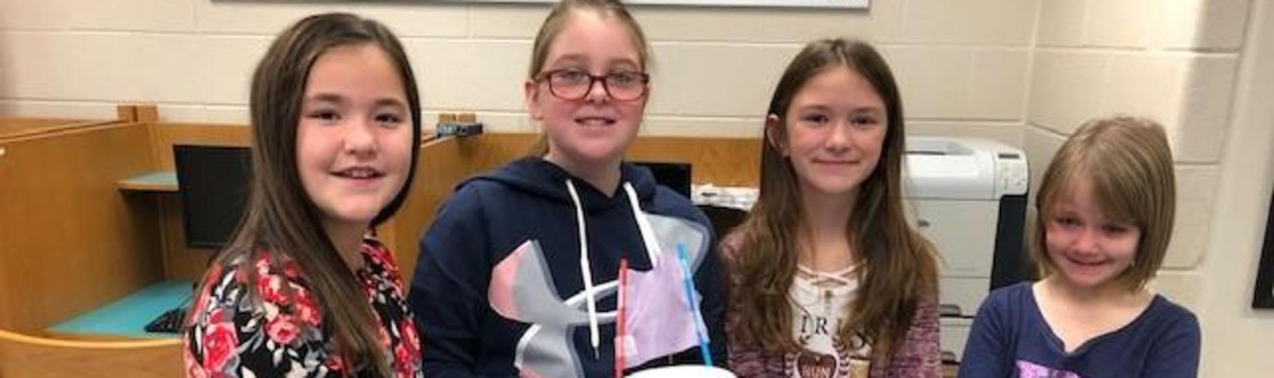 STEM in the MES Library - Puff Boats