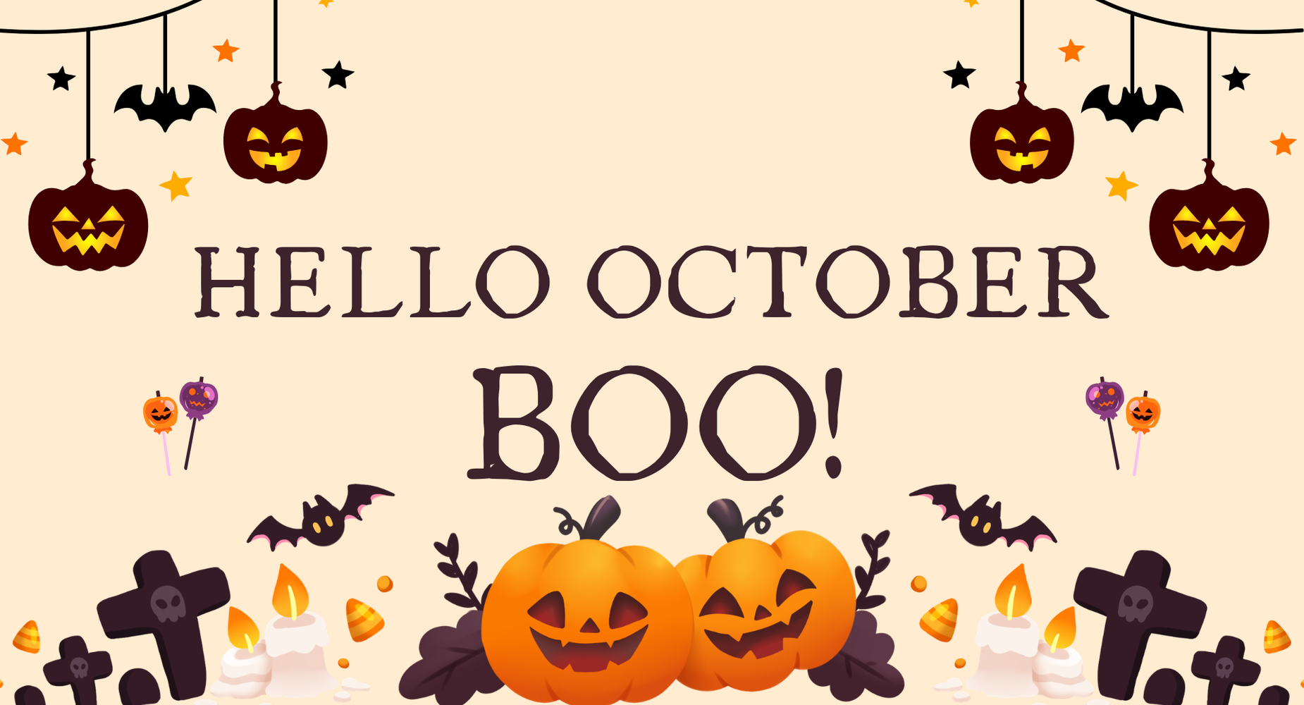 Hello October...Boo!