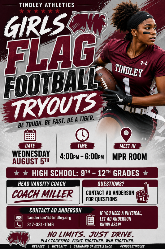 Girls Flag Football Tryouts