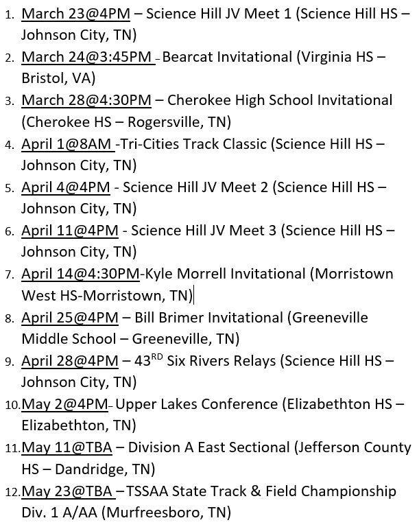 Track Track ChuckeyDoak High School