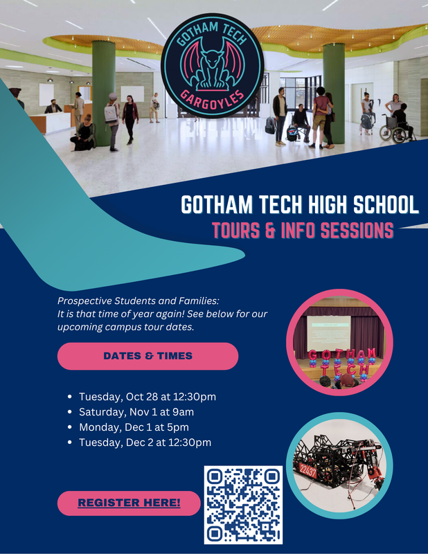GTHS Campus Info Session and Tour