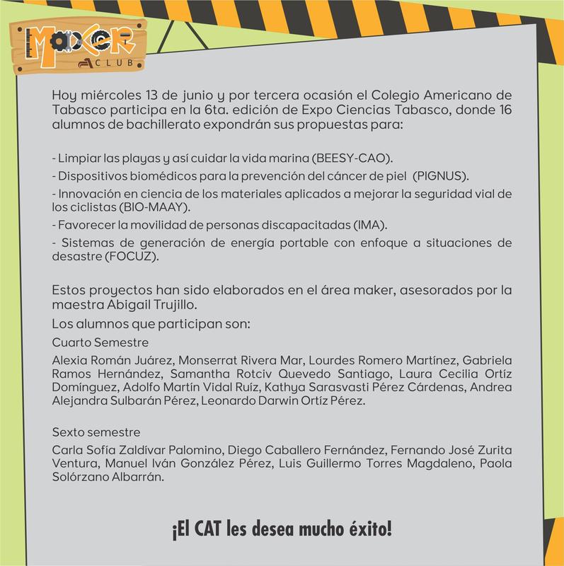 6ta. edición Expo Ciencias Tabasco 2018 Featured Photo