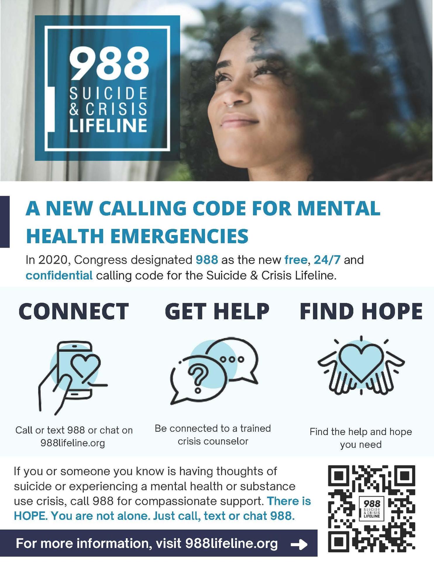 988 Suicide Awareness Poster
