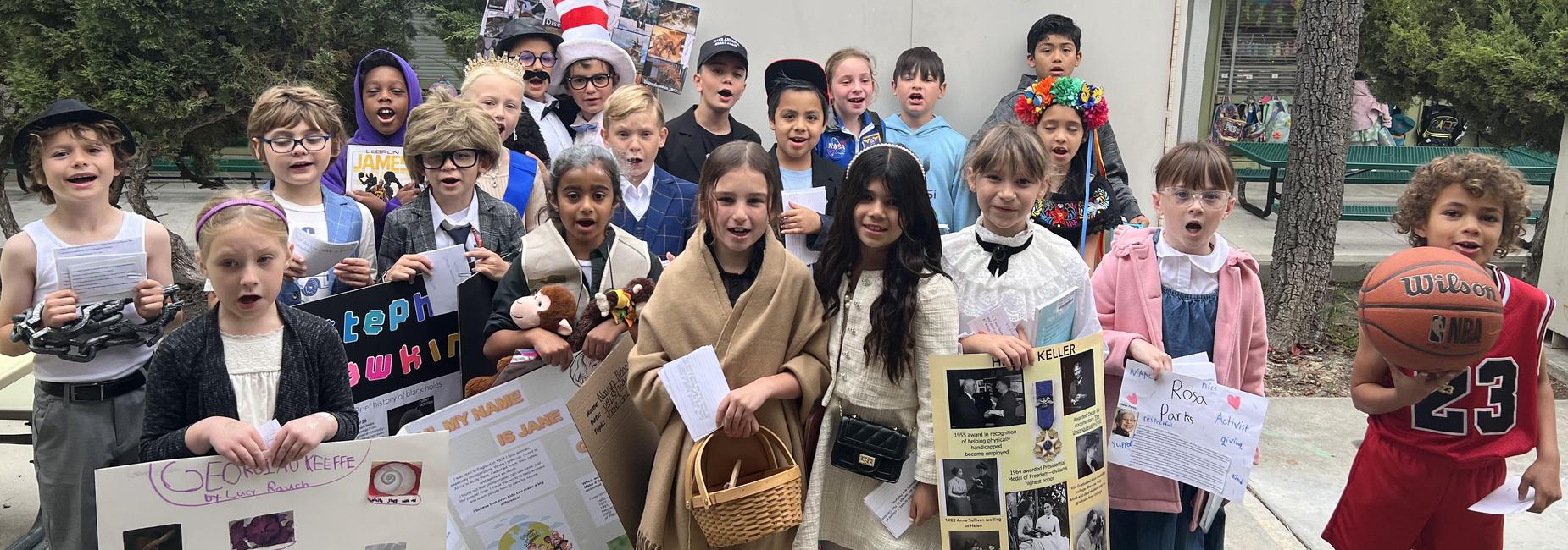 2nd grade biography reports