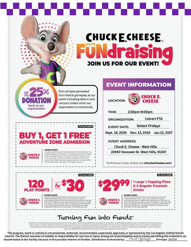 chuck e cheese