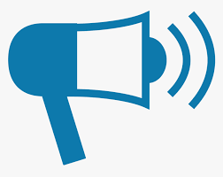 Blue Megaphone