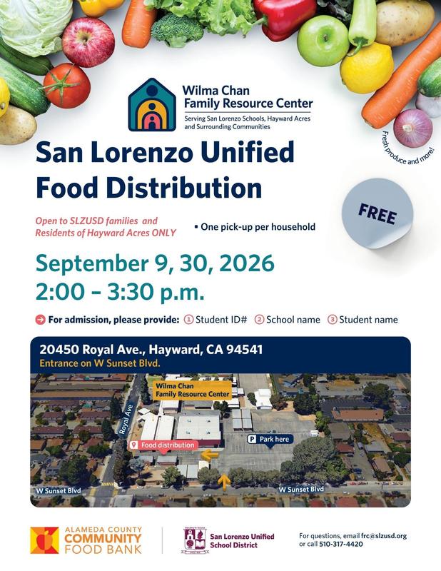 September Food Distribution English