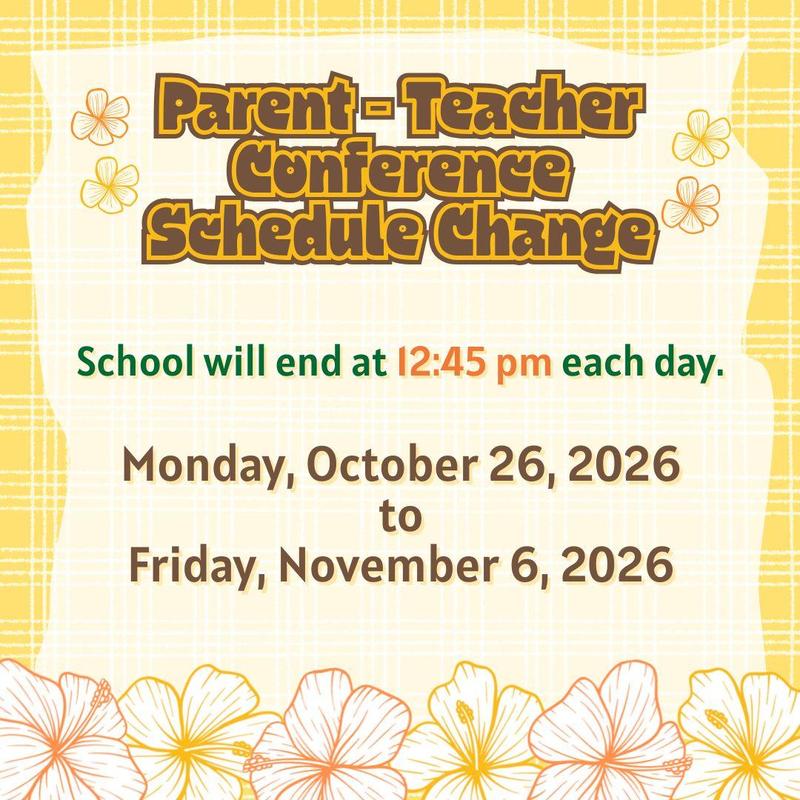 Conference Dismissal Change