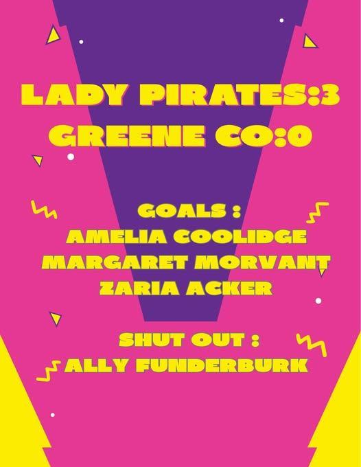 Congratulations, Lady Pirate