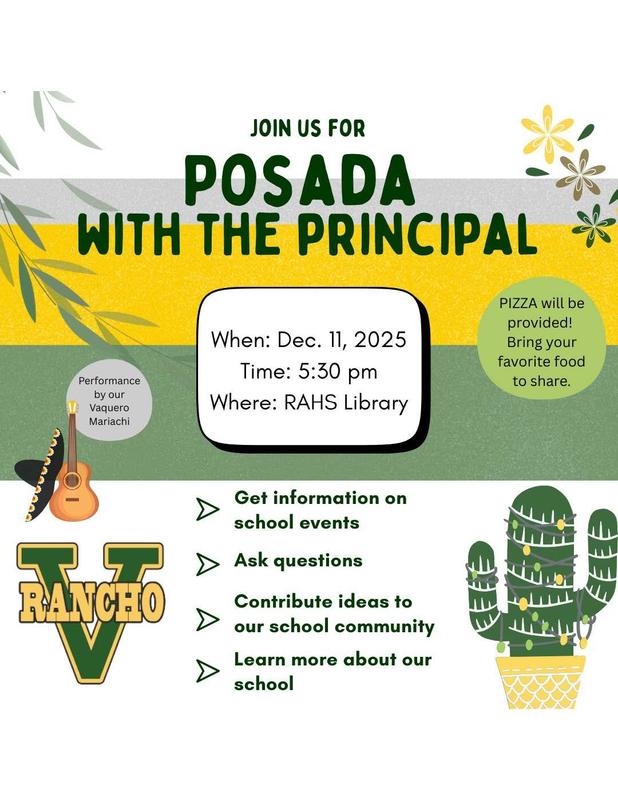 Posada with the Principal!