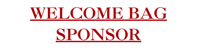 WELCOME BAG SPONSOR