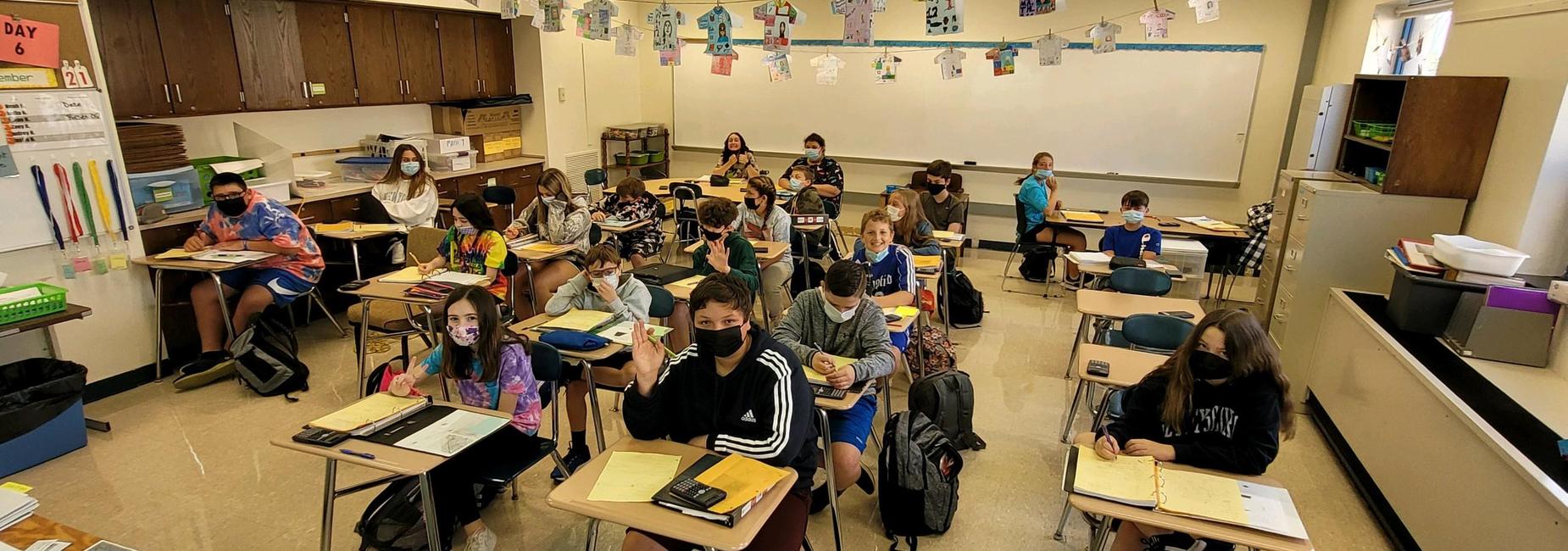 7th Grade Math Class