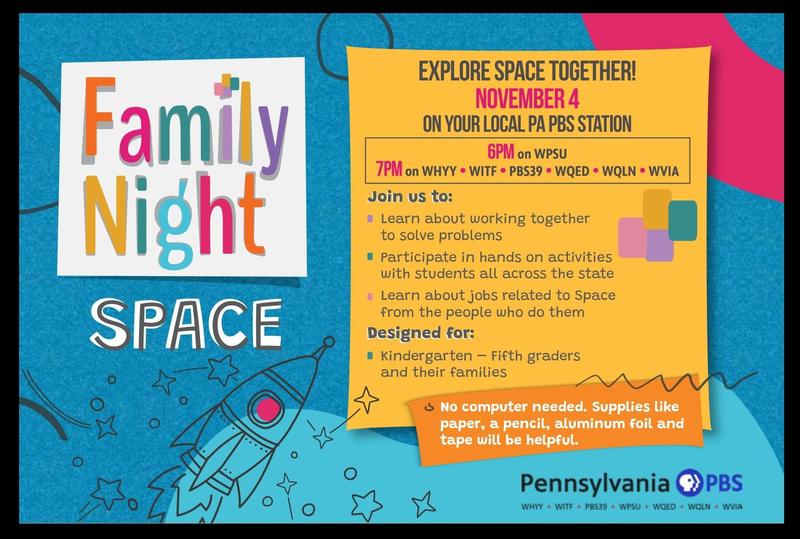 PBS Family Space Night Featured Photo