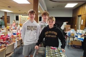 Curran Crenshaw, Trey Miller, and Brayden Fasso