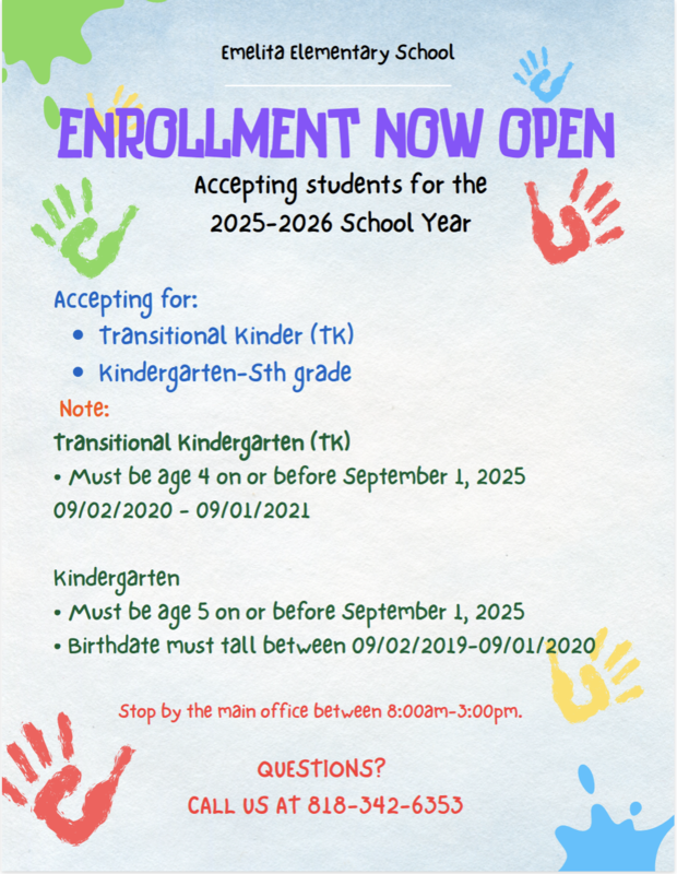 Enrollment Open