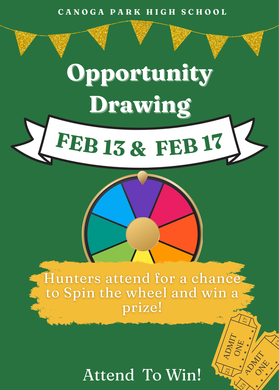Opportunity Drawing Flyer