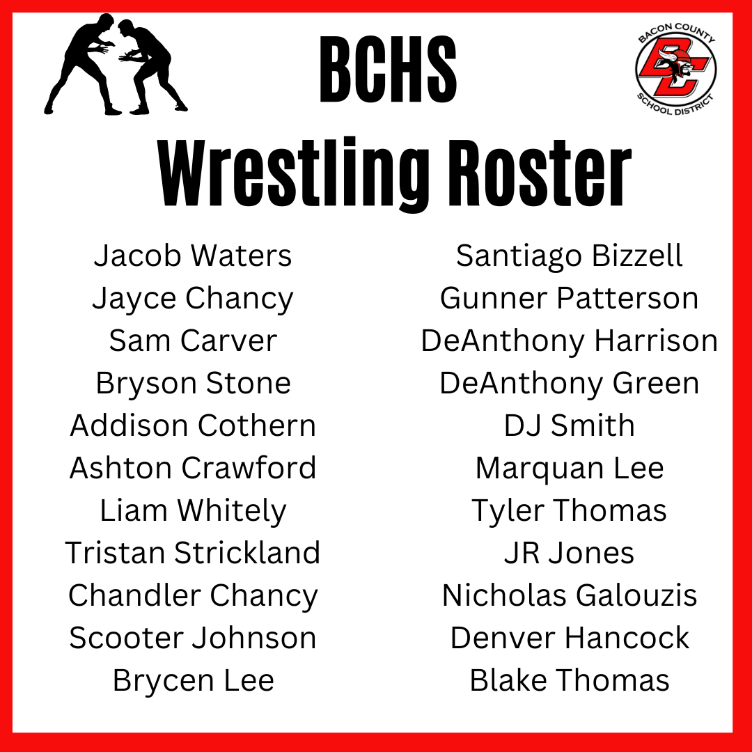 BCHS Wrestling Wrestling Bacon County School District