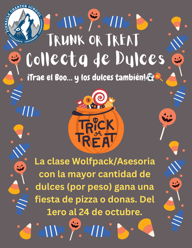 Candy flyer spanish