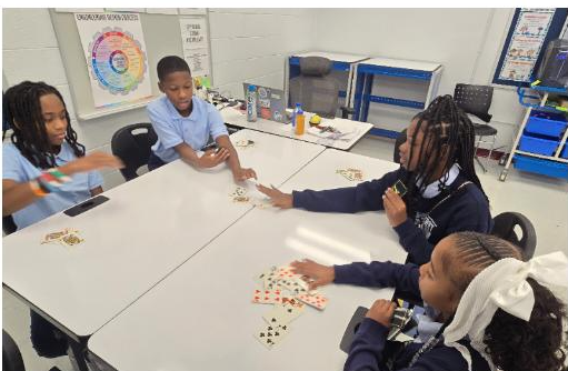 TMSA 6th Graders Build Connections and Computational Thinking Skills Through Card Games Featured Photo