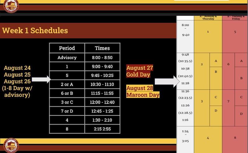 Schedule