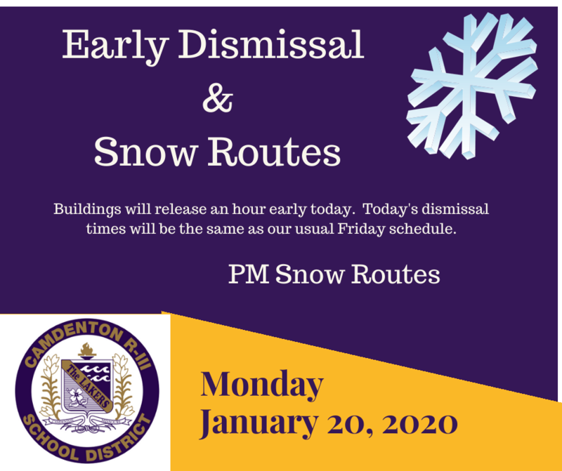 Early Release - Snow Routes