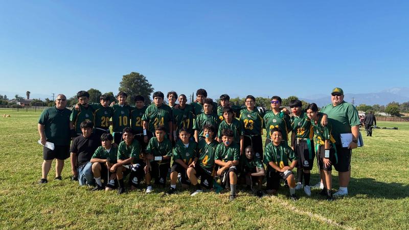 football sports team portrait