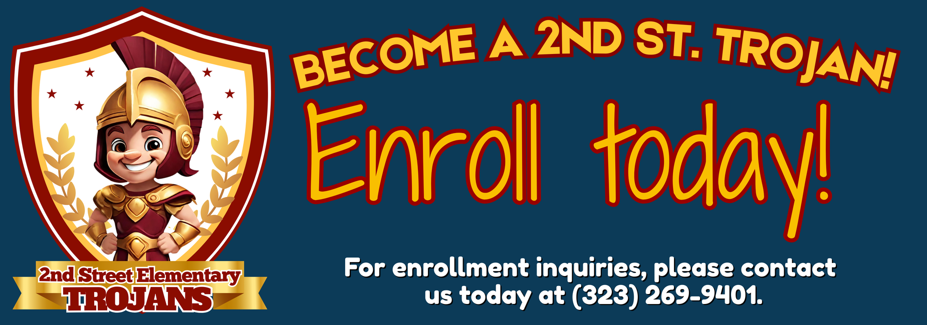 enroll today!