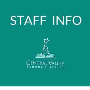 CVSD Logo and Text that reads Staff Info
