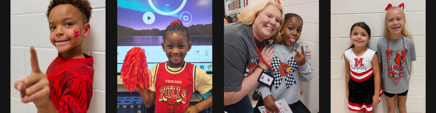 MES students and staff show their school spirit