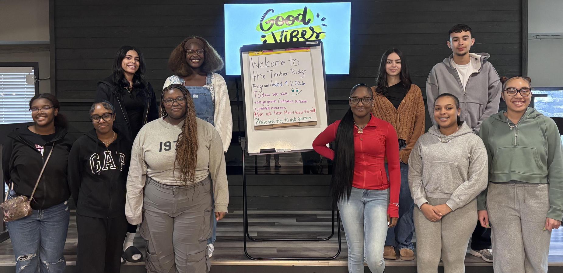 Our After-School Tutoring Program in partnership with the Timber Ridge Community is in full swing!
--