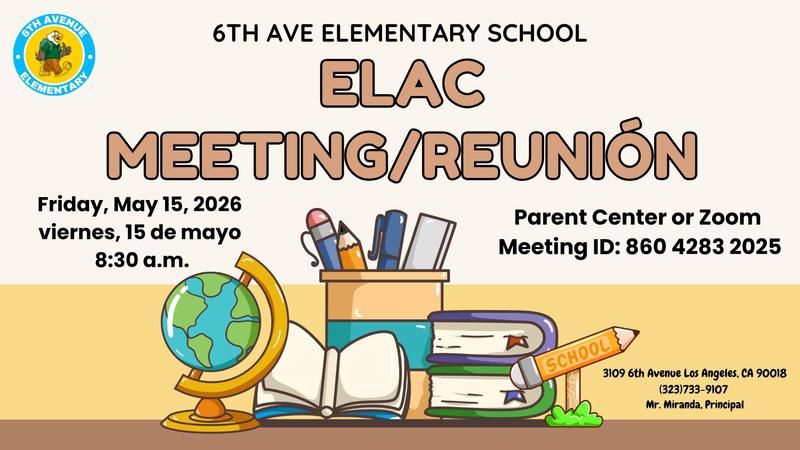 ELAC Meeting
