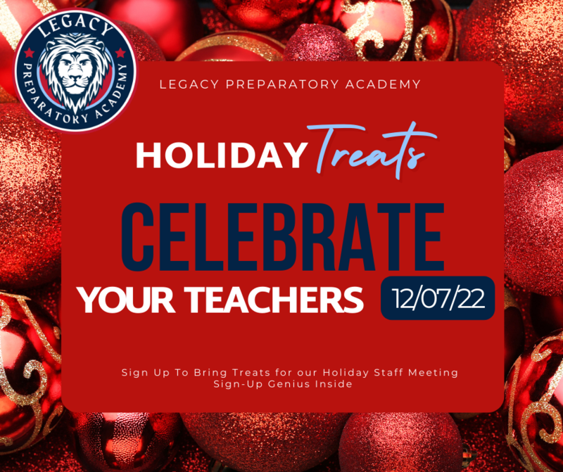 Help Our Teachers Feel Loved Legacy Preparatory Academy Help Our Teachers Feel Loved Legacy Preparatory Academy