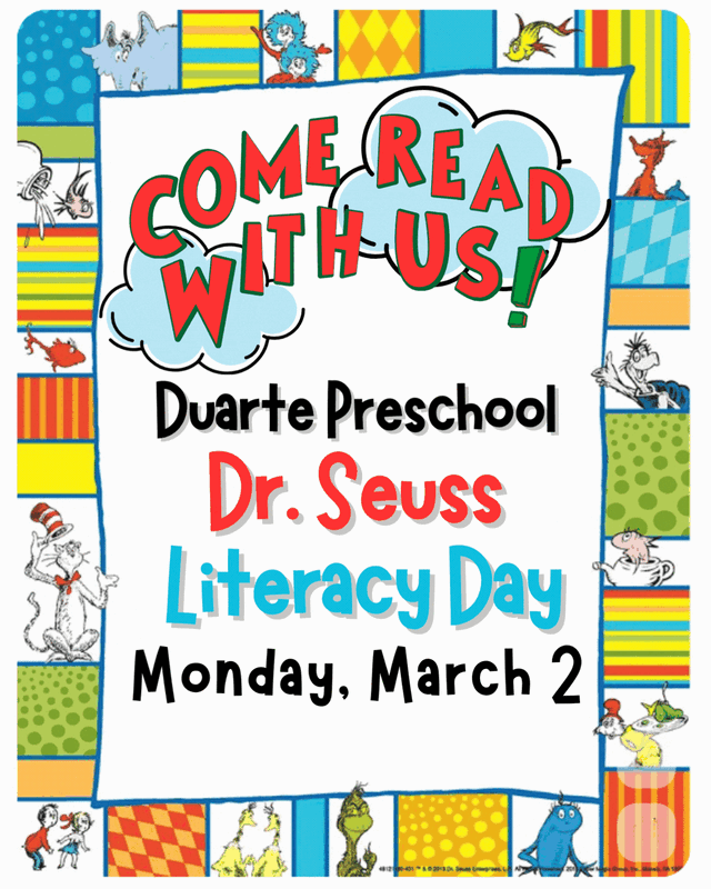 Literacy Day flyer
