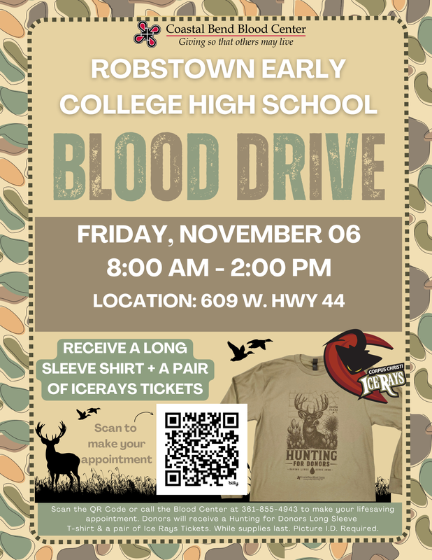 blood drive flyer