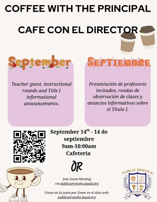 Coffee with the Principal 2026
