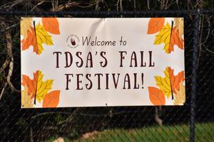 TDSA fall festival sign