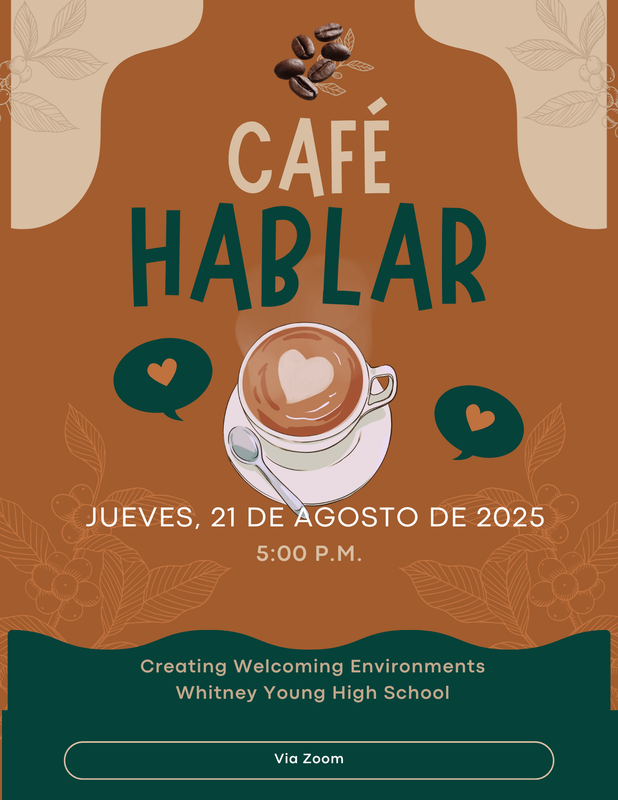 Please join us for "Coffee Talk" on Thursday, August 21, 2025 @ 5:00 p.m. via zoom.