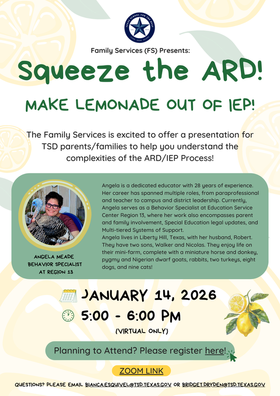 🍋 Making Lemonade Out of IEPs: Understanding the ARD/IEP Process / Cómo sacar el máximo provecho de los IEP: Comprendiendo el proceso ARD/IEP