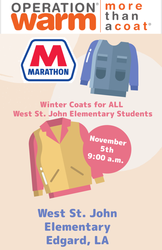 Operation Warm Marathon Coat Giveaway