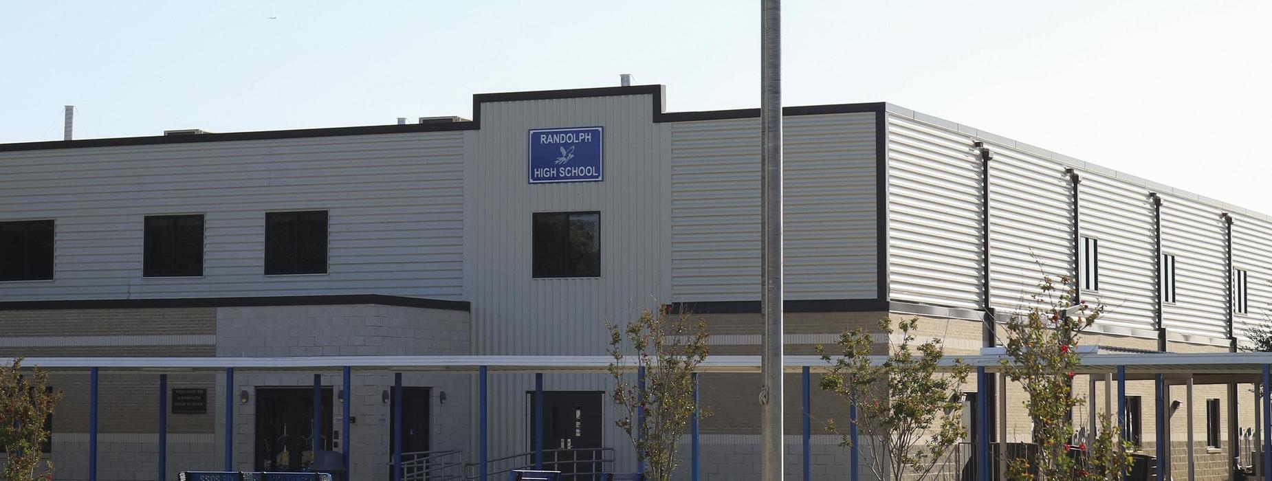 High school building