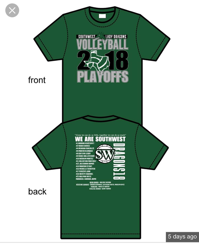 2018 Lady Eagles Volleyball Shirt Available for Purchase Thumbnail Image