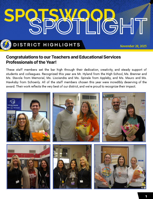 Spotswood Spotlight November 28, 2025