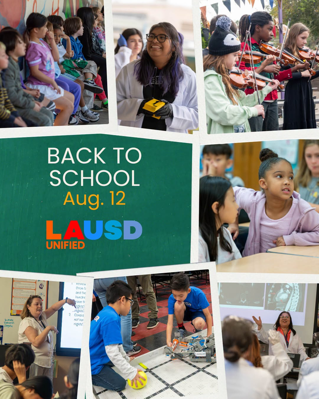 back to school annoucement